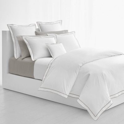 Ralph Lauren Spencer Border Duvet Cover Stone 2