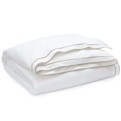 Ralph Lauren Spencer Border Duvet Cover Stone