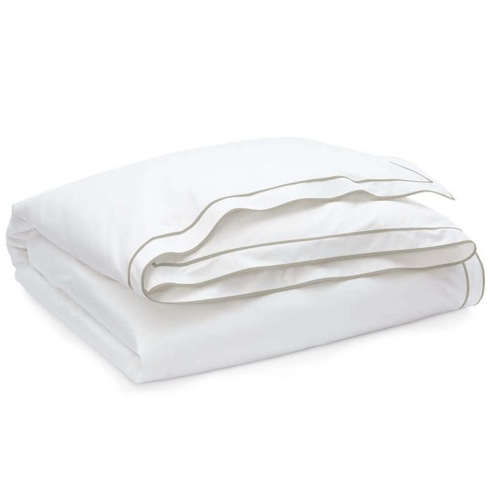 Ralph Lauren Spencer Border Duvet Cover Stone
