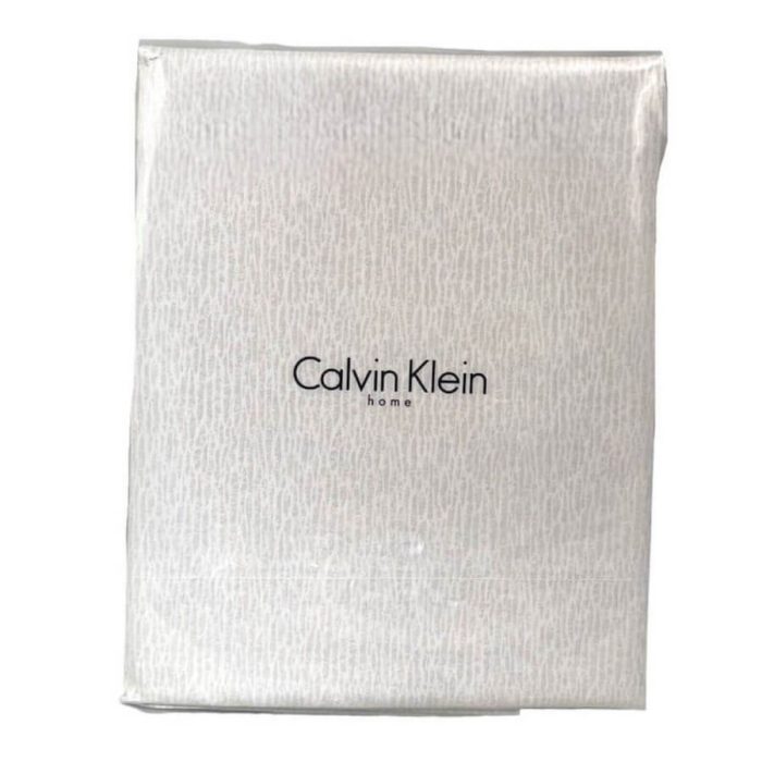 Calvin Klein Blush Gossomer Standard Pillowcases Ecru Pale Pink