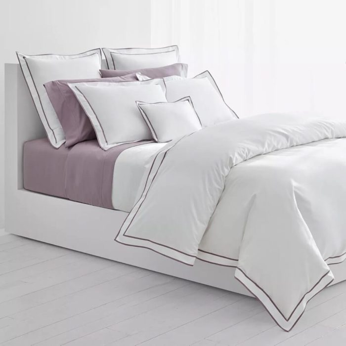 Ralph Lauren Spencer Border Duver Cover Lavender 2