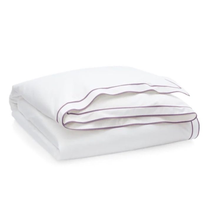 Ralph Lauren Spencer Border Duver Cover Lavender