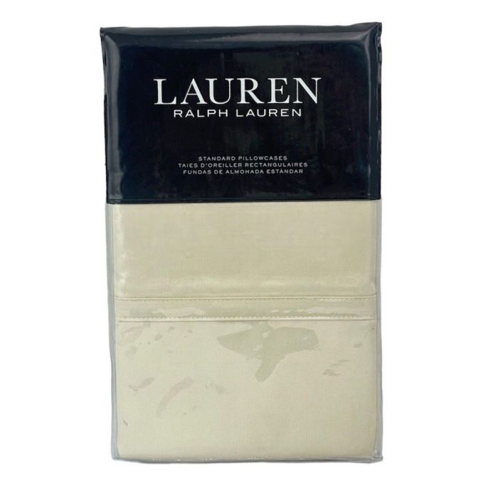 Ralph Lauren Spencer Solid Sateen STANDARD Pillowcases