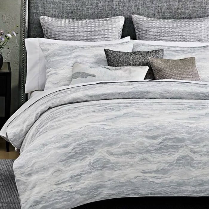 Hudson park Marble Wave Duvet