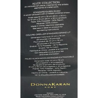 Donna Karan Alloy Standard Sham 3