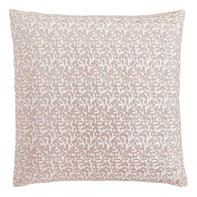 Hotel Collection Cloudscape Embroidered EURO Sham Blush