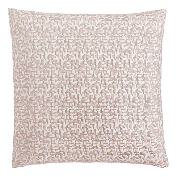 Hotel Collection Cloudscape Embroidered EURO Sham Blush