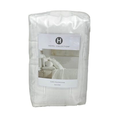 Hotel Collection Plume Quilted Euro Sham 2