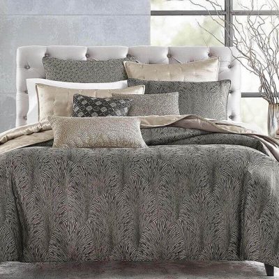 Hudson Park Deco Fan Duvet Cover 2