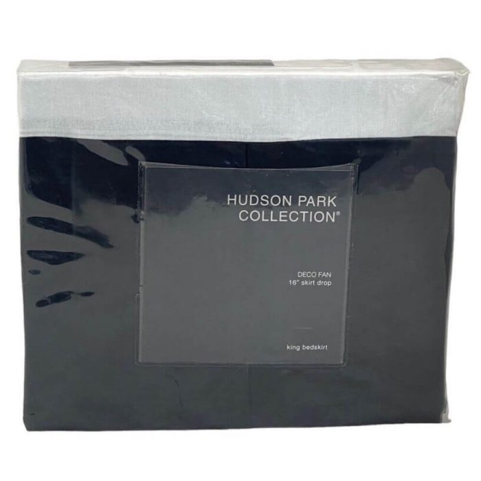 Hudson Park Deco Fan King Bedskirt 2