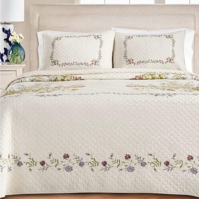 Martha Stewart Floral Bouquet Bedspread 2