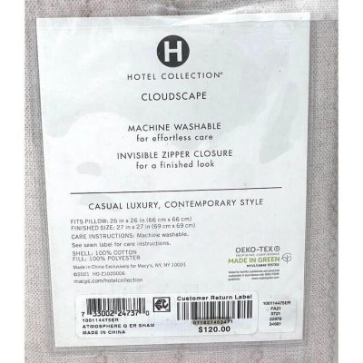 Hotel Collection Cloudscape Euro Sham 3