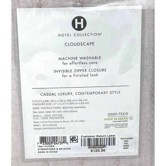 Hotel Collection Cloudscape Euro Sham 3