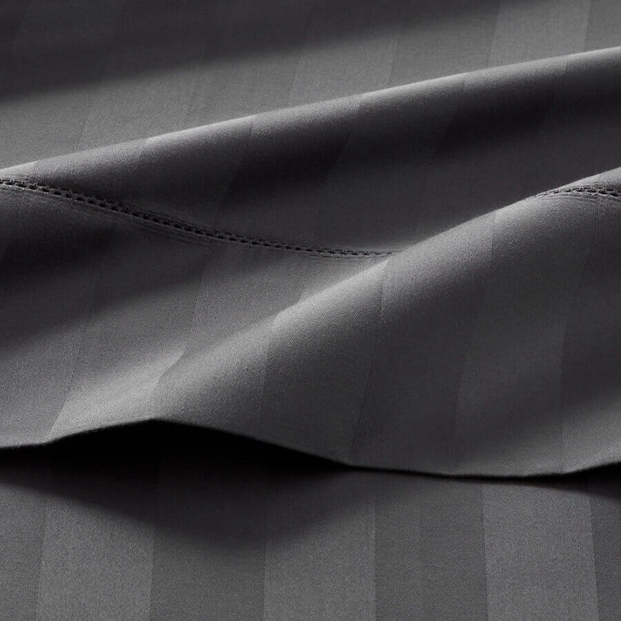 Charter Club Damask Stripe Twin Sheet Set Charcoal Grey 2 Charter Club Damask Stripe Twin Sheet Set Charcoal Grey 2