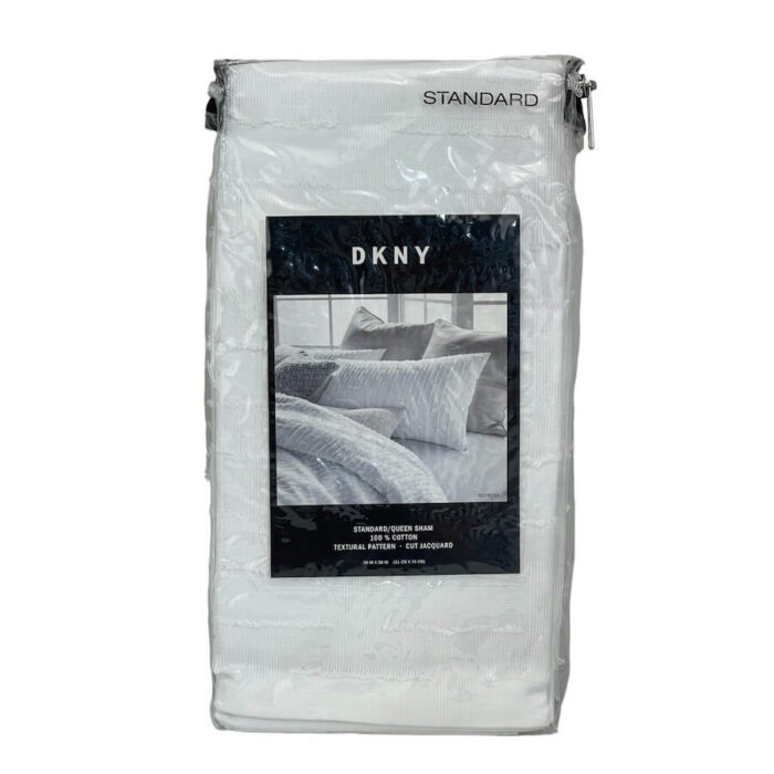 DKNY Donna Karan Refresh Standard Sham White
