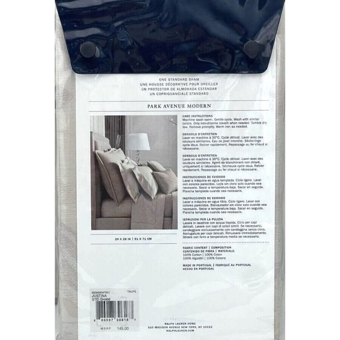Ralph Lauren Park Avenue Modern Justina Standard Sham 2