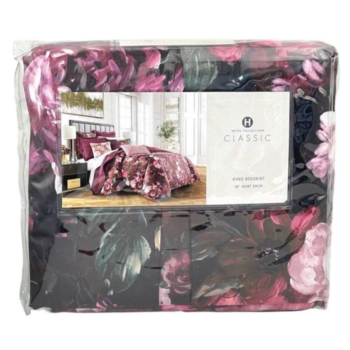 Hotel Collection Dutch Floral KING Bedskirt 2