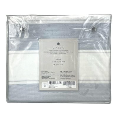 Hotel Collection Classic Serena King Bedskirt Blue 3