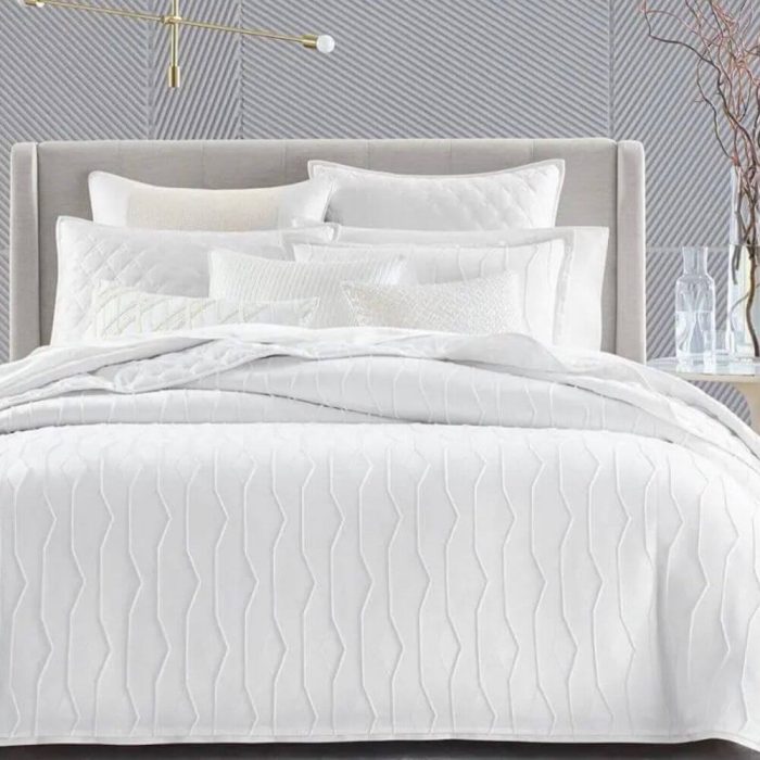 Hotel Collection Shifted Diamond Comforter