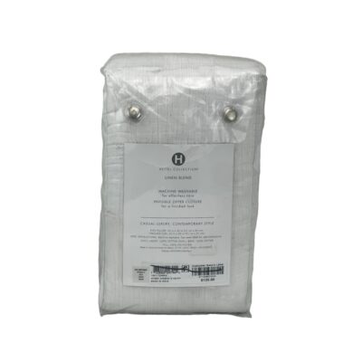Hotel Collection Dobby Diamond Quilted King Sham White 2