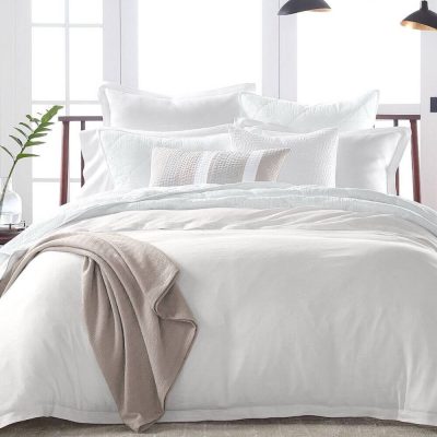 Hotel Collection Linen Modal Blend Collection White