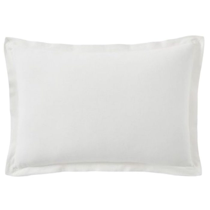 Hotel Collection Linen Modal Blend STANDARD Sham White