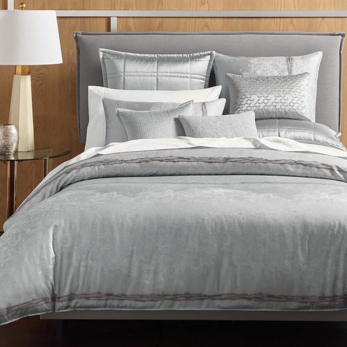 Hotel Collection Muse Duvet Cover Gray