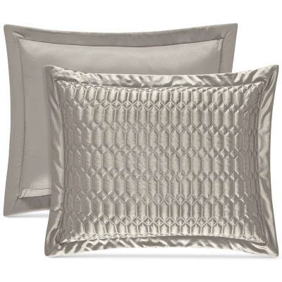 J Queen New York Satinique Sham Silver
