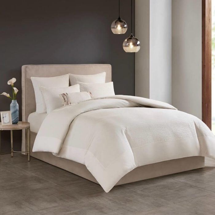 Natori Home Hanae Duvet Set White