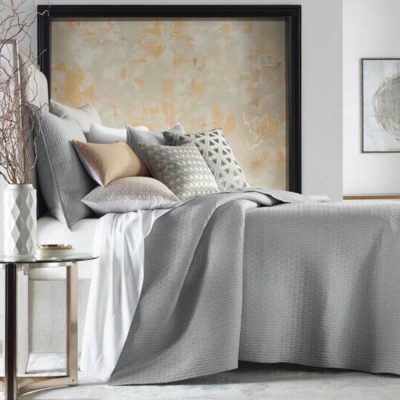 Hotel Collection Bedford Geo Quilted Coverlet 2