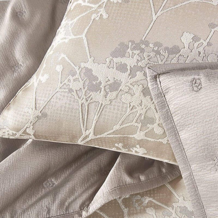 Hudson Park Meadow Silhouette STANDARD Sham Light Taupe 3