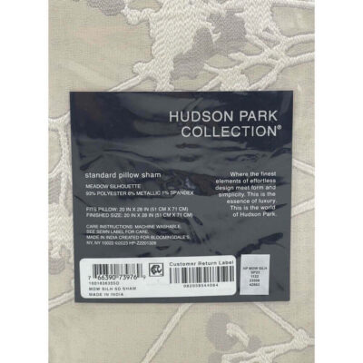 Hudson Park Meadow Silhouette STANDARD Sham Light Taupe 5