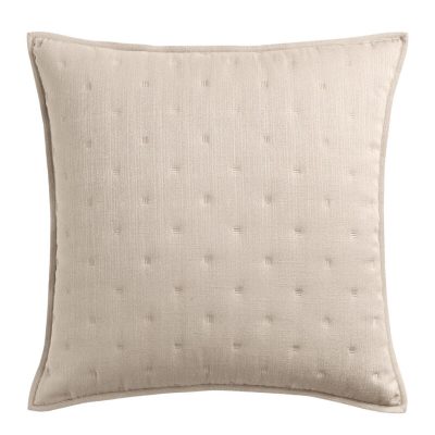 Hotel Collection Yarn Dye EURO Sham Mushroom