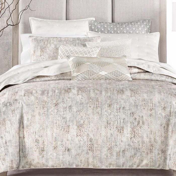 Hudson Park Diffused Diamond Sham 2
