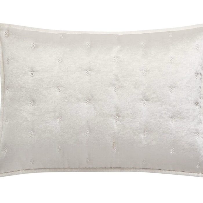 Hudson Park Nouveau Sham Ivory