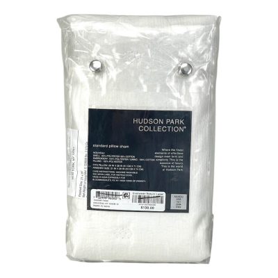 Hudson Park Nouveau Standard Sham Ivory 2