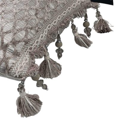 J Queen New York Sicily Decorative Throw Pillow Pearl 4
