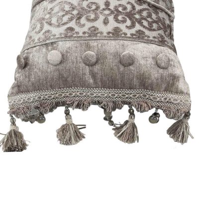 J Queen New York Sicily Decorative Throw Pillow Pearl 5