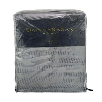 Donna Karan Vapor Collection King Duvet Cover Gray 3
