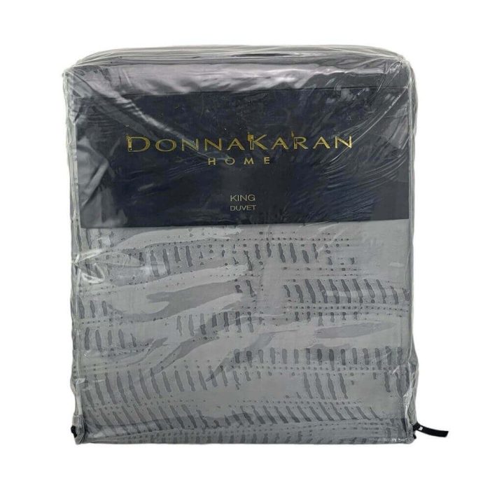 Donna Karan Vapor Collection King Duvet Cover Gray 3
