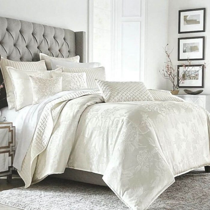 Hotel Collection Classic Hydrangea Comforter Ivory