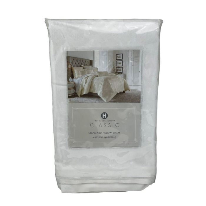 Hotel Collection Classic Hydrangea STANDARD Sham White 3