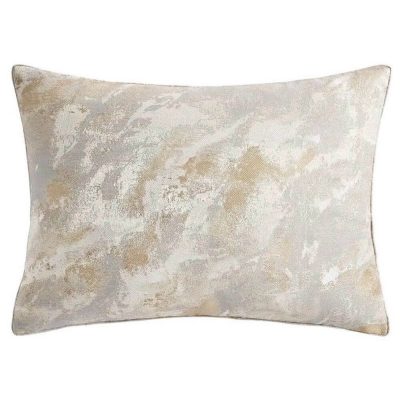Hotel Collection Metallic Stone Sham Gold