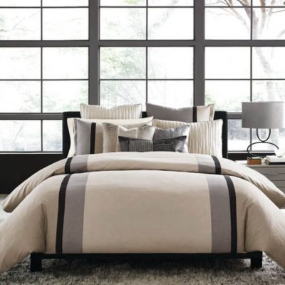 Hotel Collection Panel Stripe KING Shams Multicolor 2