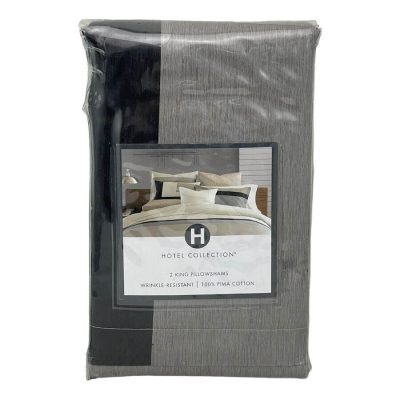 Hotel Collection Panel Stripe KING Shams Multicolor 3
