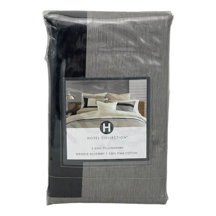Hotel Collection Panel Stripe KING Shams Multicolor 3