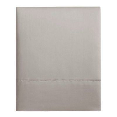 Hudson Park 680 Thread Count Flat Sheet Pewter