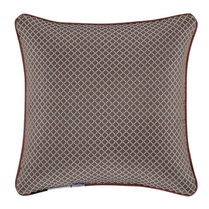 J Queen New York Juliette 20" x 20" Decorative Pillow Beige 2