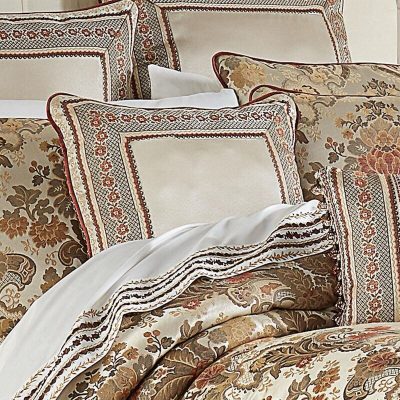J Queen New York Juliette 20" x 20" Decorative Pillow Beige 3