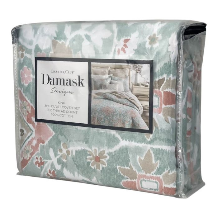 Charter Club Damask Designs Terra Mesa King Duvet Set 2